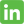 A picture of a green linkedin icon